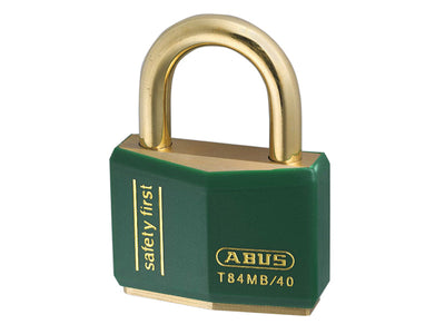 ABUS Mechanical T84MB/40mm Green Rustproof Padlock Keyed Alike 8403 – – Now available at MTN Shop UK.