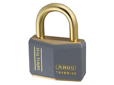 ABUS Mechanical T84MB/40mm Grey Rustproof Padlock Keyed Alike 8405 – – Now available at MTN Shop UK.
