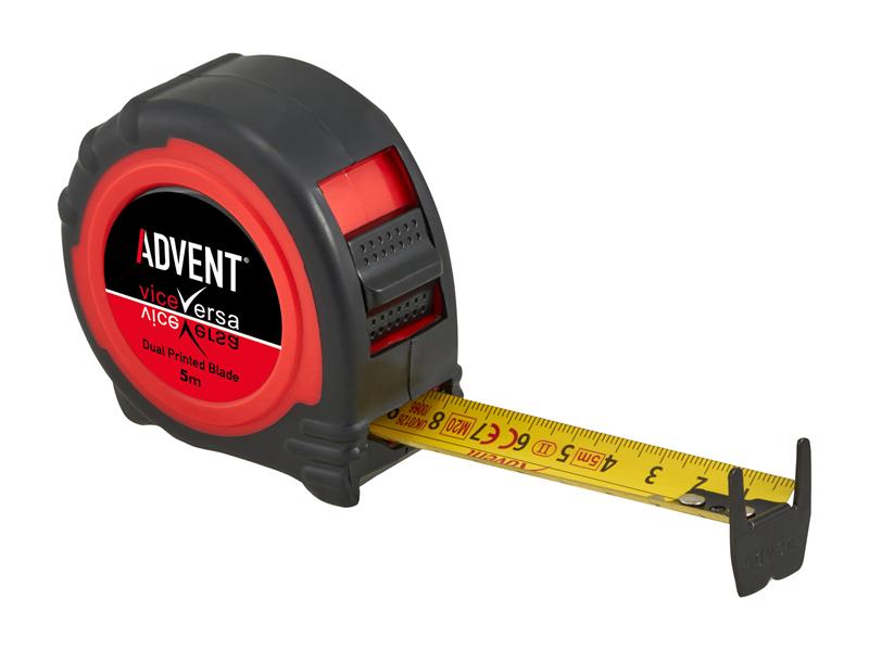 Advent Vice Versa Dual Read Pocket Tape 5m (Width 25mm) (Metric only) – – Now available at MTN Shop UK.