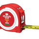 Advent Official Welsh Rugby Tape Red / White 5m/16ft (Width 25mm)