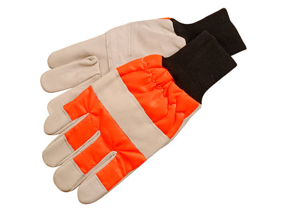 ALM Manufacturing CH015 Chainsaw Safety Gloves - Left Hand protection – – Now available at MTN Shop UK.
