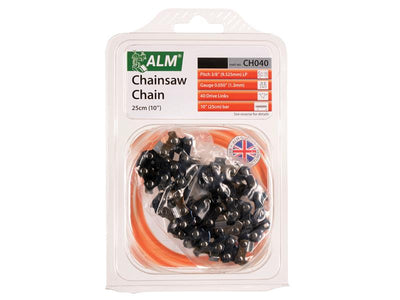 ALM Manufacturing CH040 Chainsaw Chain 3/8in x 40 links 1.3mm - Fits 25cm Bars – – Now available at MTN Shop UK.
