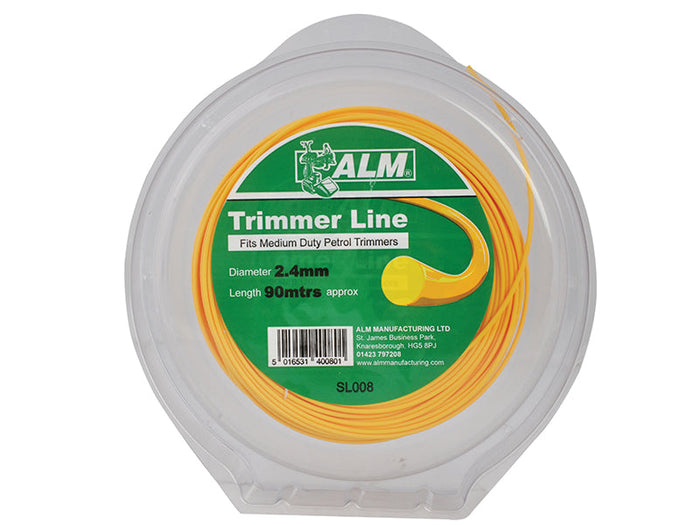 ALM Manufacturing  SL008 Medium-Duty Petrol Trimmer Line 2.4mm x 90m