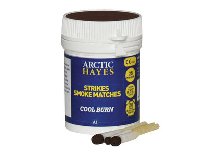 Arctic Hayes 'Strikes' Smoke Matches (Tub 25) – – Now available at MTN Shop UK.