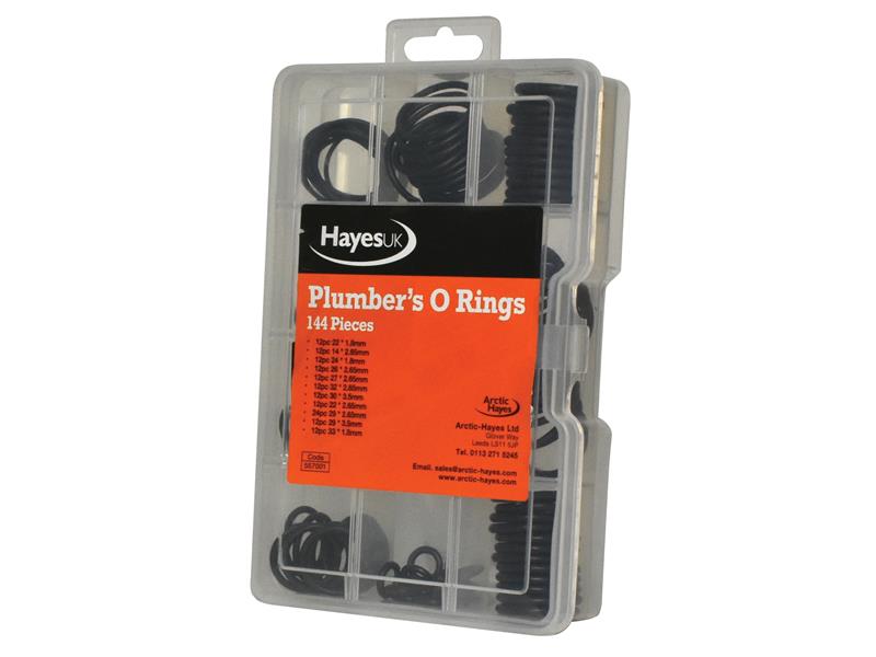 Arctic Hayes Plumber's O-Ring Kit, 144 Piece – – Now available at MTN Shop UK. - imagen 2