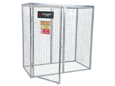 Armorgard GGC7 Gorilla Bolt Together Gas Cage 1812 x 966 x 1831mm – – Now available at MTN Shop UK.
