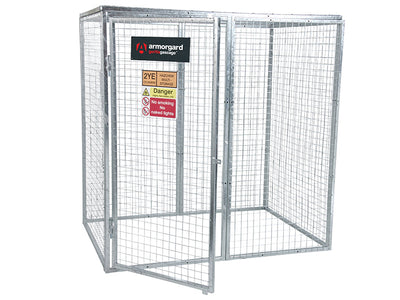 Armorgard GGC8 Gorilla Bolt Together Gas Cage 1812 x 1266 x 1831mm – – Now available at MTN Shop UK.