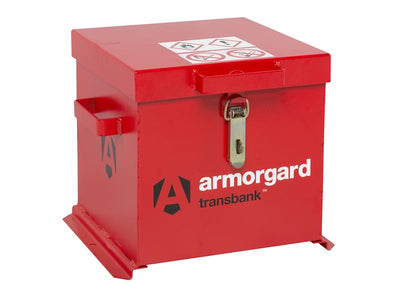 Armorgard TRB1 TransBank™ Hazard Transport Box 430 x 415 x 365mm – – Now available at MTN Shop UK.