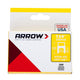 Arrow  T59 Insulated Staples Clear 6 x 6mm (Box 300)