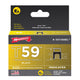 Arrow  T59 Insulated Staples Black 6 x 8mm (Box 300)