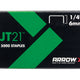 Arrow  JT21 T27 Staples 6mm (1/4in) (Box 5000)