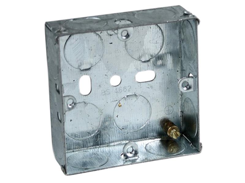 Axiom Electrical Metal Socket Box 35mm (Pack 10) – – Now available at MTN Shop UK. - imagen 2