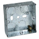 Axiom Electrical Metal Socket Box 35mm (Pack 10)