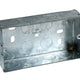 Axiom Electrical Metal Twin Socket Box 25mm (Pack 5)