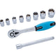 BlueSpot Tools 3/8in Drive Socket Set of 12