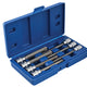 BlueSpot Tools 3/8in Drive Extra Long TORX Socket Bit Set, 7 Piece