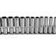 BlueSpot Tools 3/8in Drive Deep Socket Set, 13 Piece
