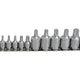 BlueSpot Tools Mixed Drive TORX Socket Set, 12 Piece