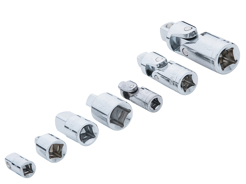 BlueSpot Tools Universal Joint & Adaptor Set, 7 Piece – – Now available at MTN Shop UK. - imagen 2