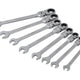 BlueSpot Tools Flexible Head Ratchet Set, 8 Piece