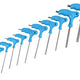 BlueSpot Tools Metric T-Handle Hex Key Set, 10 Piece
