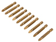 BlueSpot Tools Titanium Coated Screwdriver Bits PZ2 x 50mm (Pack 10) – – Now available at MTN Shop UK. - imagen 2