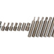 BlueSpot Tools Hex Bit Set, 15 Piece