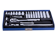 BlueSpot Tools 1/4in Metric Socket Set, 24 Piece – – Now available at MTN Shop UK. - imagen 2