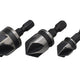 BlueSpot Tools Countersink Bit Set 3 Piece