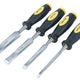 BlueSpot Tools Chisel Set Double Colour Handle Set, 4 Piece