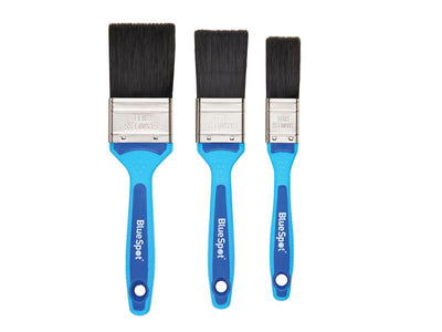 BlueSpot Tools Soft Grip Synthetic Paint Brush Set, 3 Piece – – Now available at MTN Shop UK.