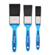 BlueSpot Tools Soft Grip Synthetic Paint Brush Set, 3 Piece