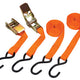 BlueSpot Tools Ratchet Tie-Down Set 25mm x 4.5m