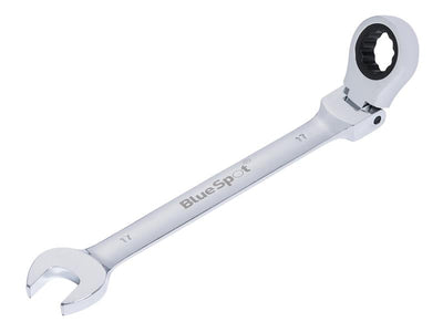 BlueSpot Tools 180° Flexible Head Ratchet Spanner 17mm – – Now available at MTN Shop UK.