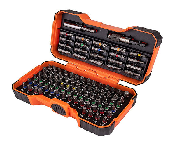 100 Piece Colour Bit Set Display