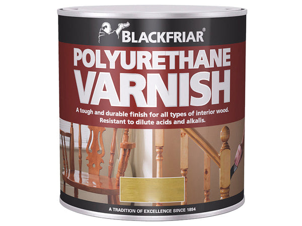 Blackfriar Polyurethane Varnish P45 Medium Oak Gloss 500ml – – Now available at MTN Shop UK.