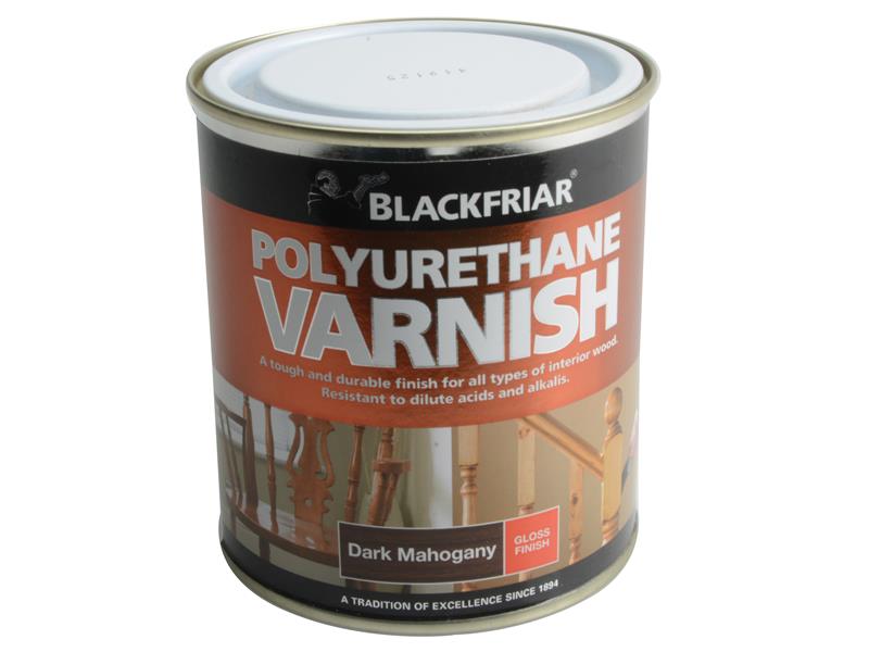 Blackfriar Polyurethane Varnish P65 Dark Mahogany Gloss 500ml – – Now available at MTN Shop UK. - imagen 2