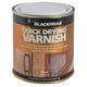 Blackfriar Quick Drying Duratough Interior Varnish Clear Matt 250ml