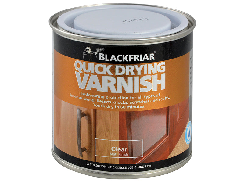 Blackfriar Quick Drying Duratough Interior Varnish Clear Matt 500ml – – Now available at MTN Shop UK. - imagen 2