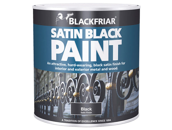 Blackfriar Satin Black Paint 125ml – – Now available at MTN Shop UK.