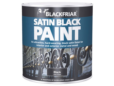 Blackfriar Satin Black Paint 125ml – – Now available at MTN Shop UK.