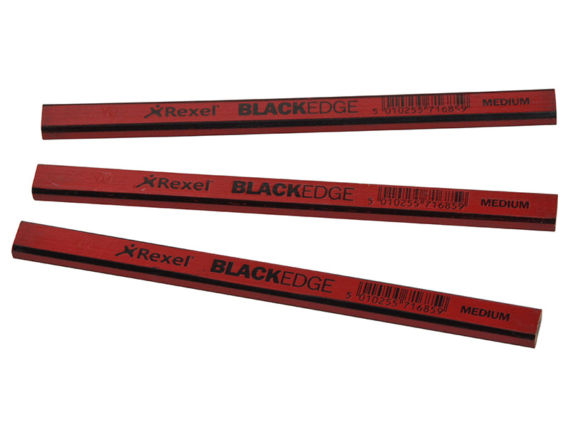 Blackedge Carpenter's Pencils - Red / Medium (Card 12) – – Now available at MTN Shop UK. - imagen 2