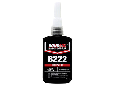 Bondloc B222 Screwlock Low Strength Threadlocker 50ml – – Now available at MTN Shop UK.