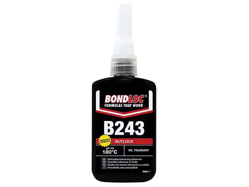 Bondloc B243 Nutlock Medium Strength Threadlocker 50ml – – Now available at MTN Shop UK. - imagen 2