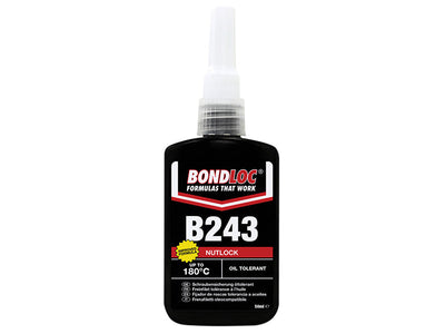 Bondloc B243 Nutlock Medium Strength Threadlocker 50ml – – Now available at MTN Shop UK.