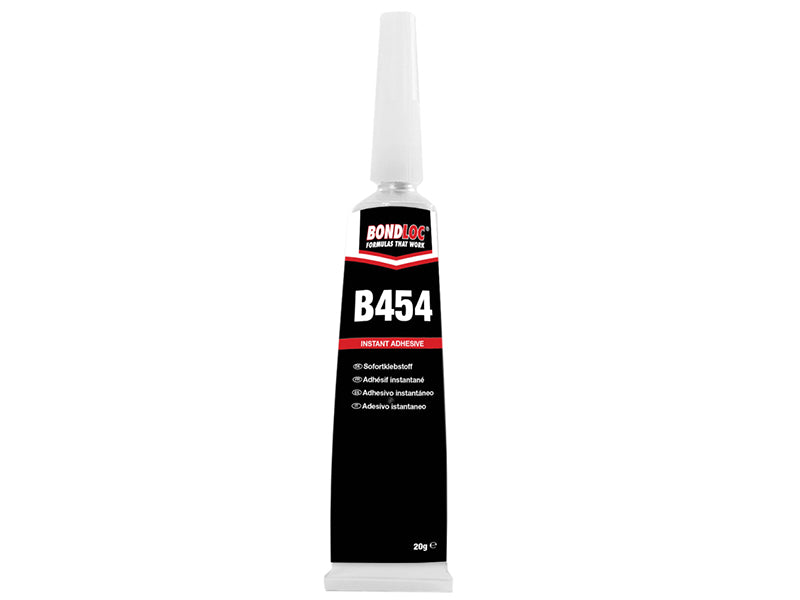 Bondloc B454 Thixotropic Non-Drip Gel Cyanoacrylate 20g – – Now available at MTN Shop UK. - imagen 2