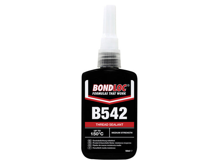 Bondloc  B542 Hydraulic Seal Pneumatic Fittings 50ml