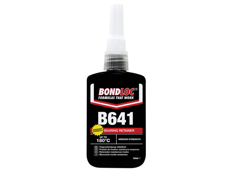 Bondloc B641 Bearing Fit Retaining Compound 50ml – – Now available at MTN Shop UK. - imagen 2