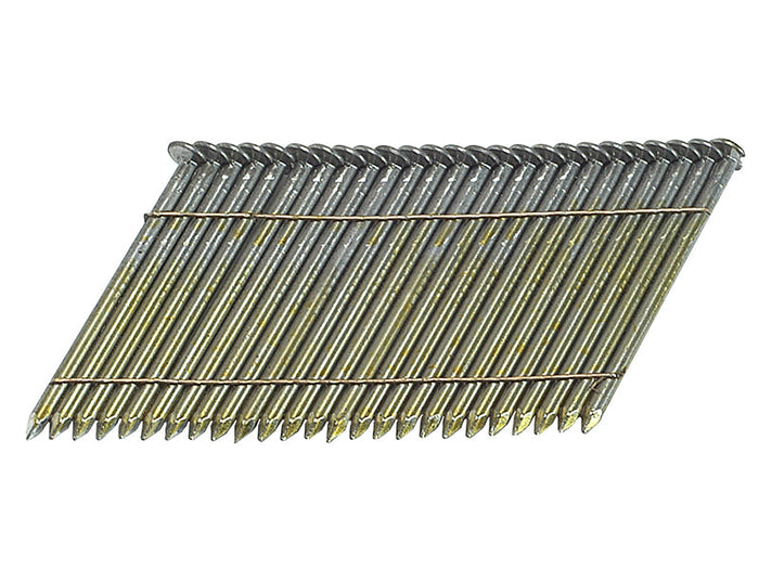 Bostitch 28° Bright Ring Shank Stick Nails 3.1 x 90mm (Pack 2000)