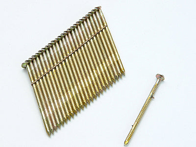 Bostitch 28° Galvanised Ring Shank Stick Nails 3.1 x 90mm (Pack 2000) – – Now available at MTN Shop UK.